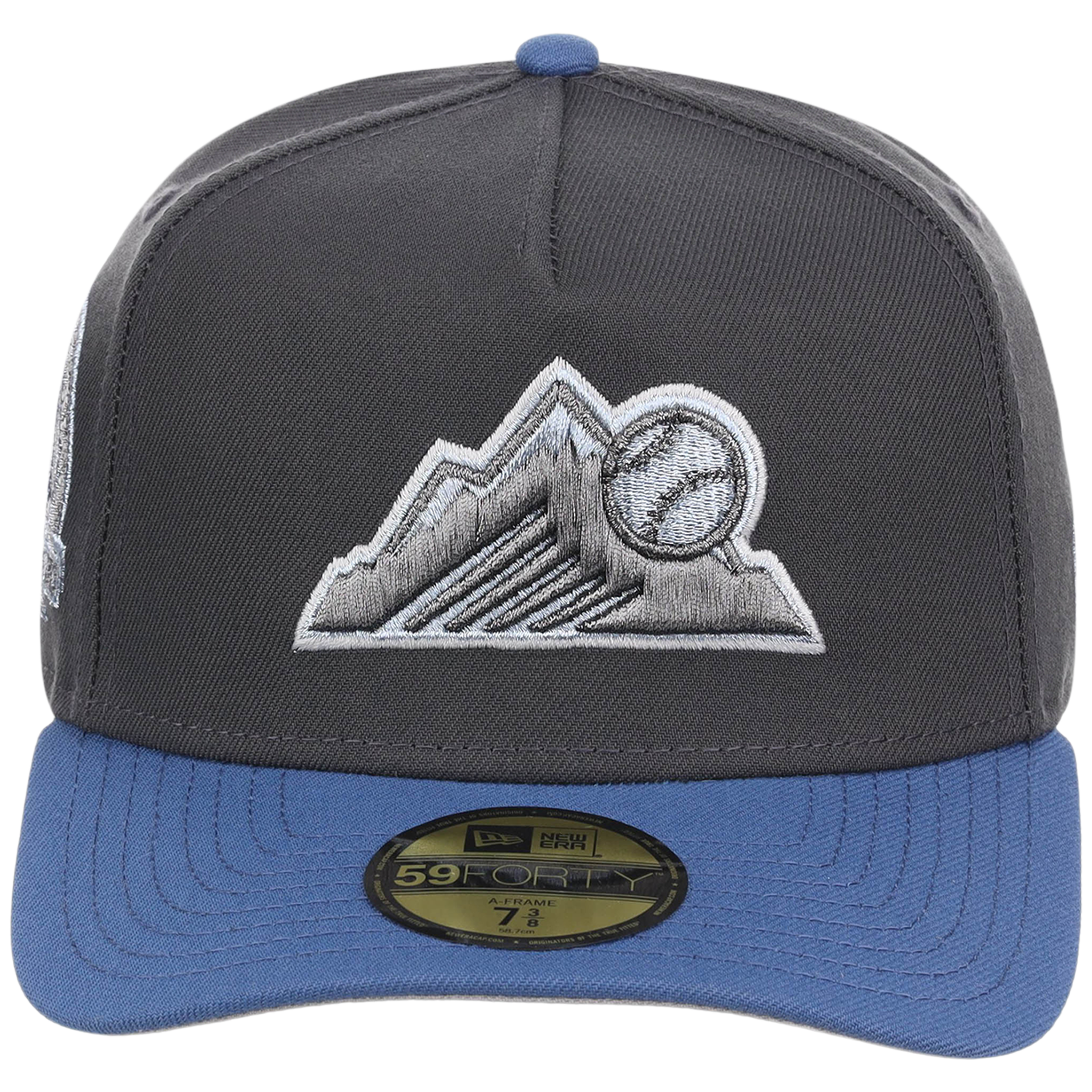 Colorado Rockies MLB Indigo Steel New Era 59FORTY