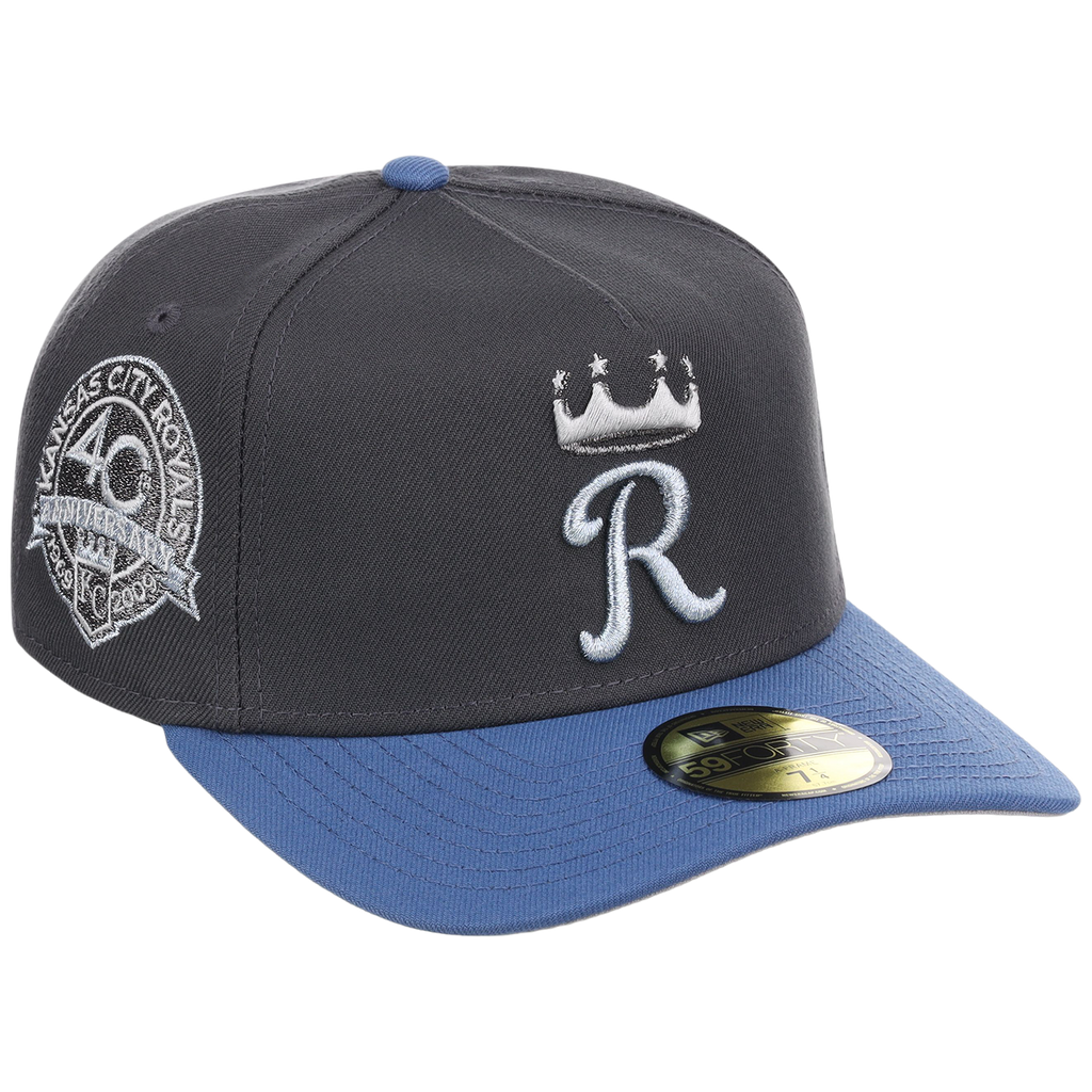 Kansas City Royals MLB Indigo Steel New Era 59FORTY