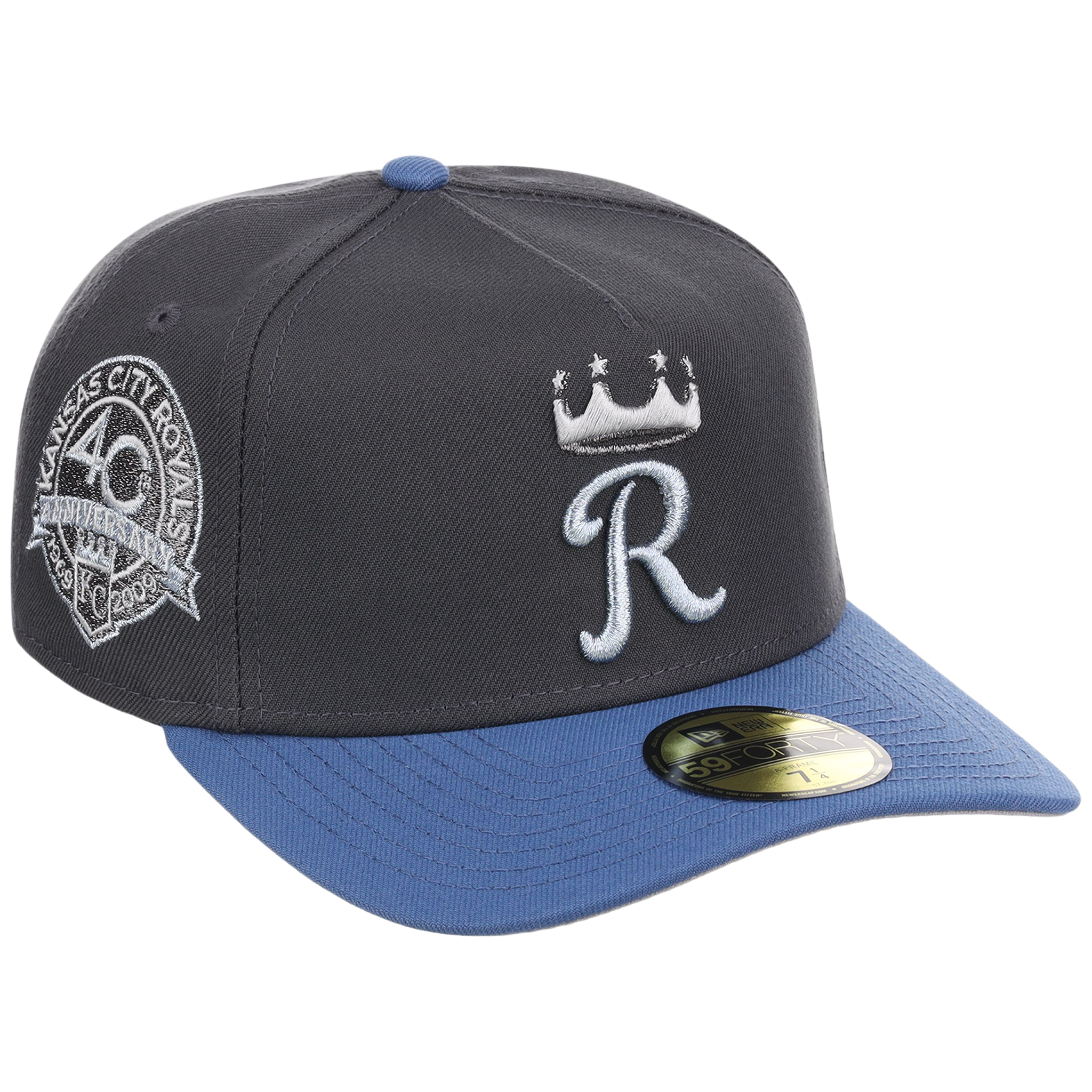 Kansas City Royals MLB Indigo Steel New Era 59FORTY