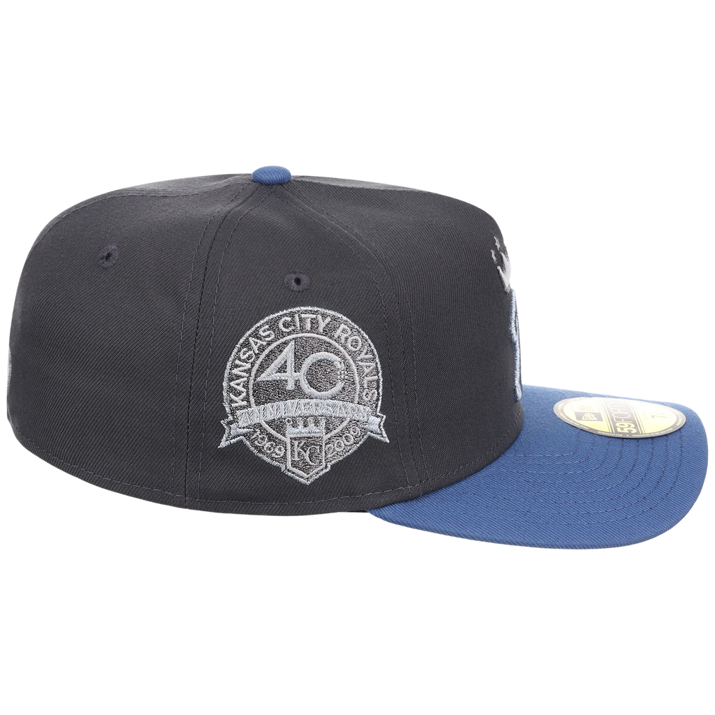 Kansas City Royals MLB Indigo Steel New Era 59FORTY