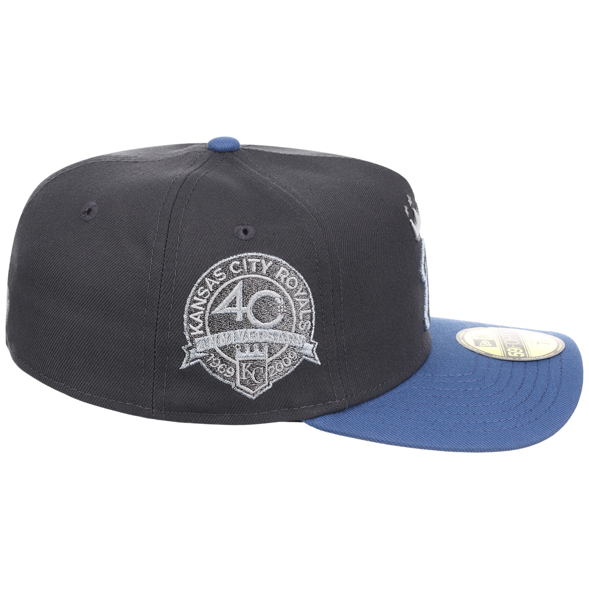 Kansas City Royals MLB Indigo Steel New Era 59FORTY