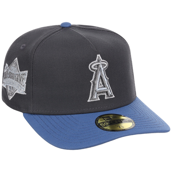 Anaheim Angels MLB Indigo Steel New Era 59FORTY – LidsHatDrop
