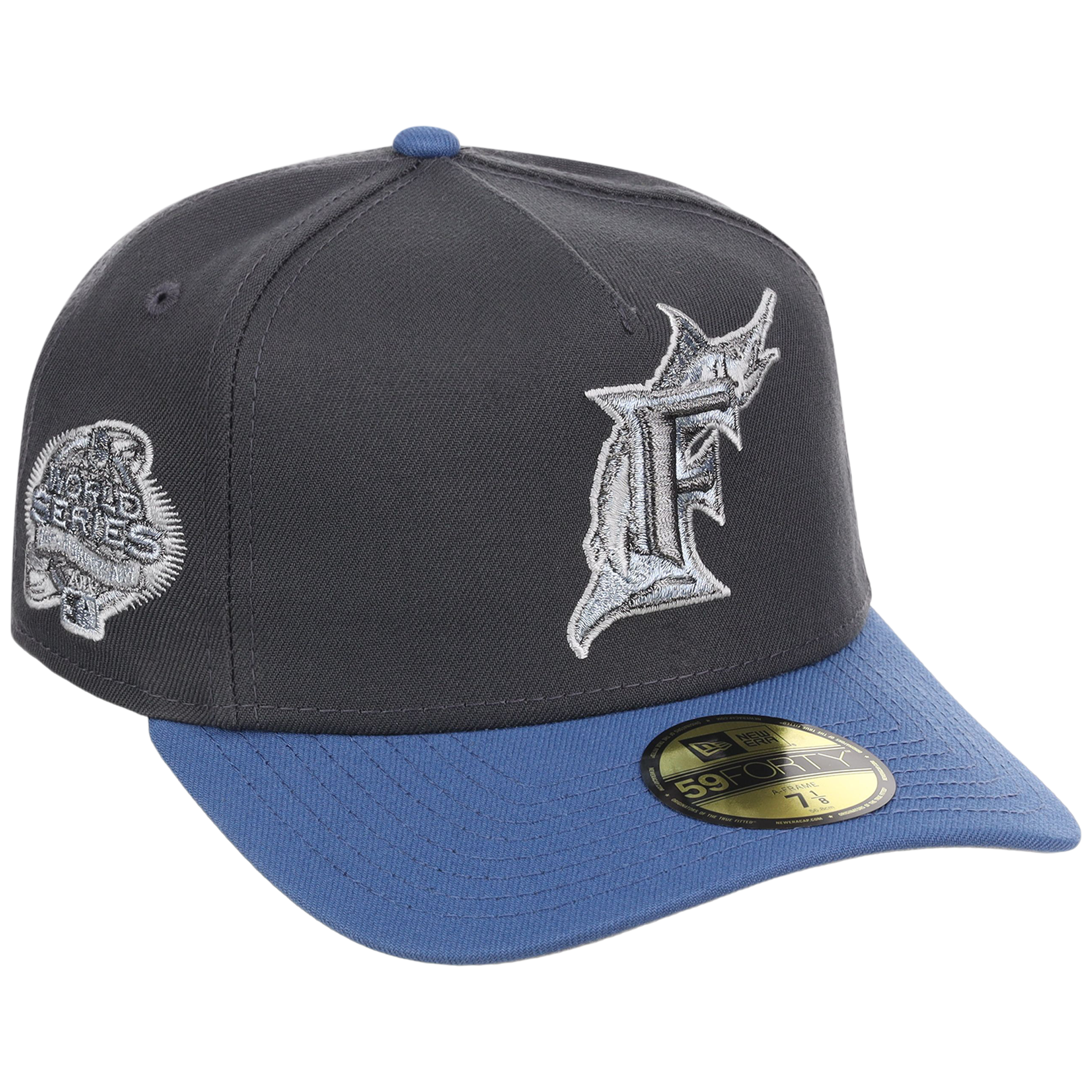 Miami Marlins MLB Indigo Steel New Era 59FORTY