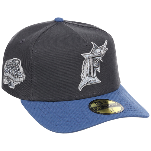 Miami Marlins MLB Indigo Steel New Era 59FORTY