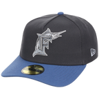 Miami Marlins MLB Indigo Steel New Era 59FORTY