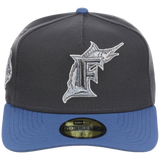 Miami Marlins MLB Indigo Steel New Era 59FORTY