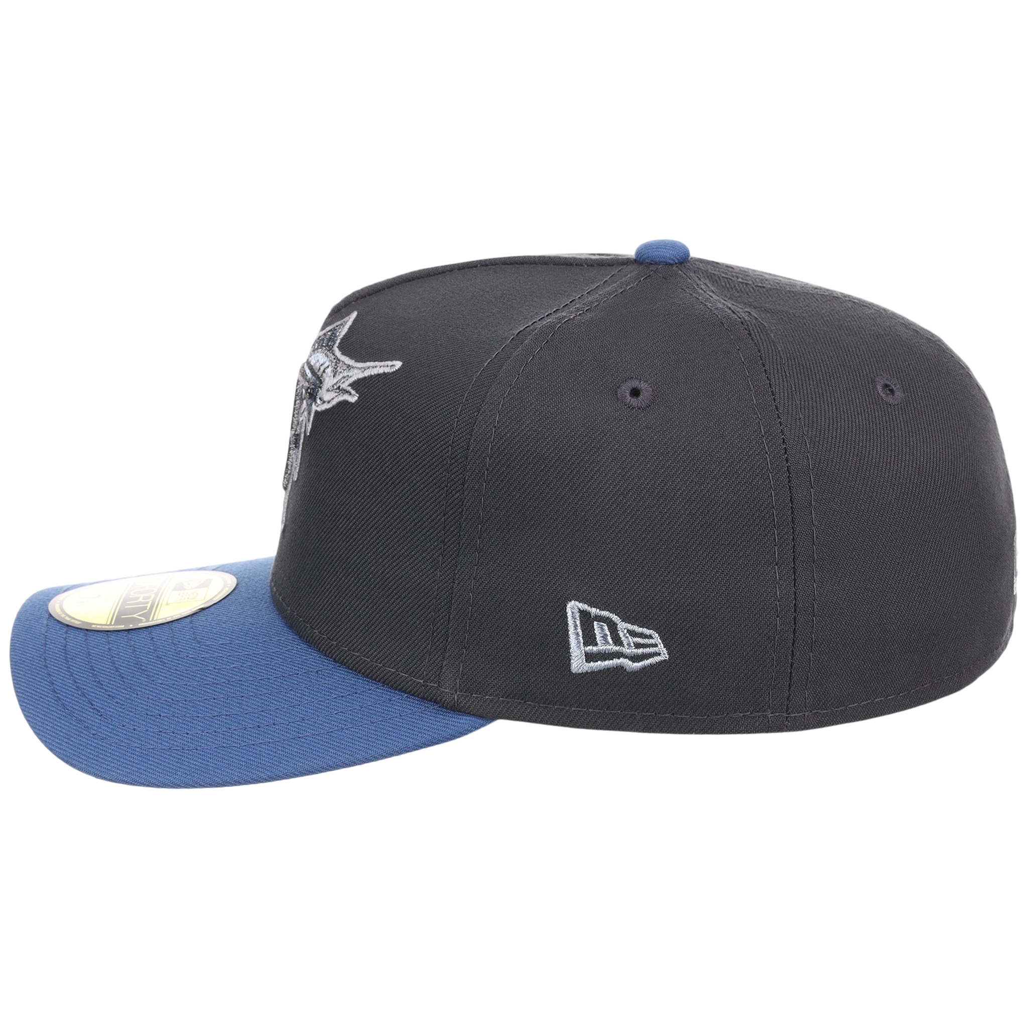 Miami Marlins MLB Indigo Steel New Era 59FORTY