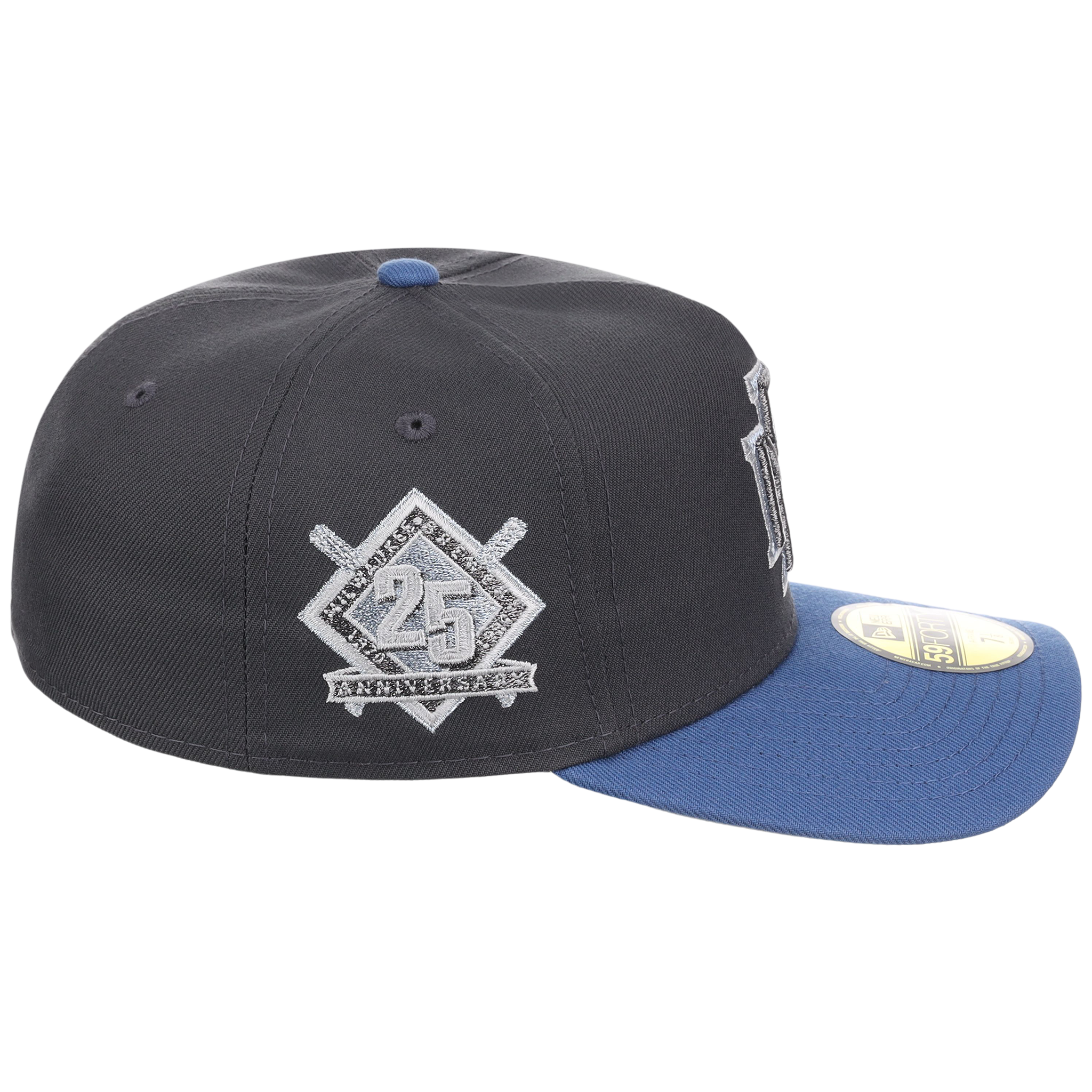 Milwaukee Brewers MLB Indigo Steel New Era 59FORTY