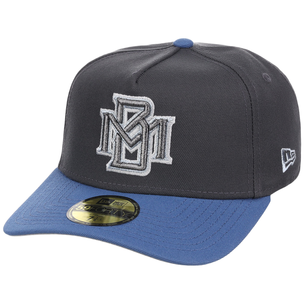 Milwaukee Brewers MLB Indigo Steel New Era 59FORTY