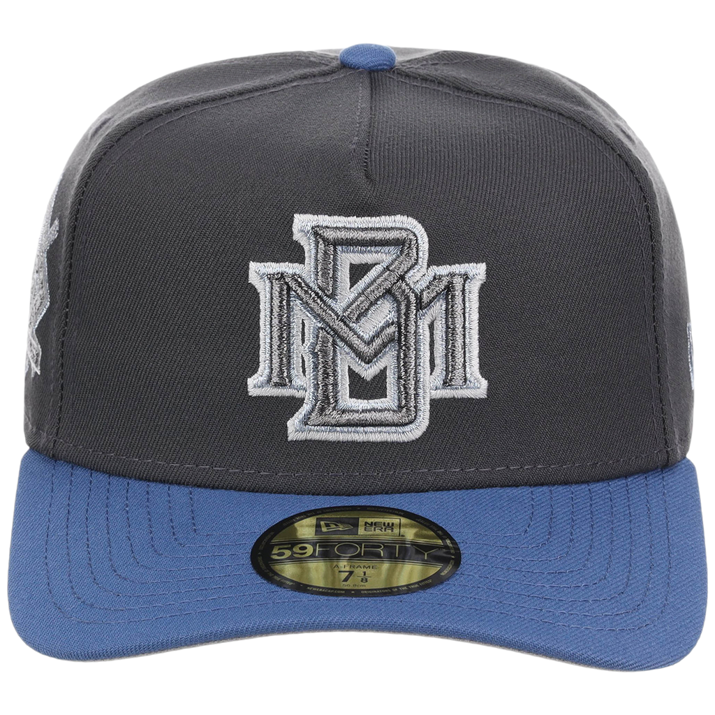 Milwaukee Brewers MLB Indigo Steel New Era 59FORTY