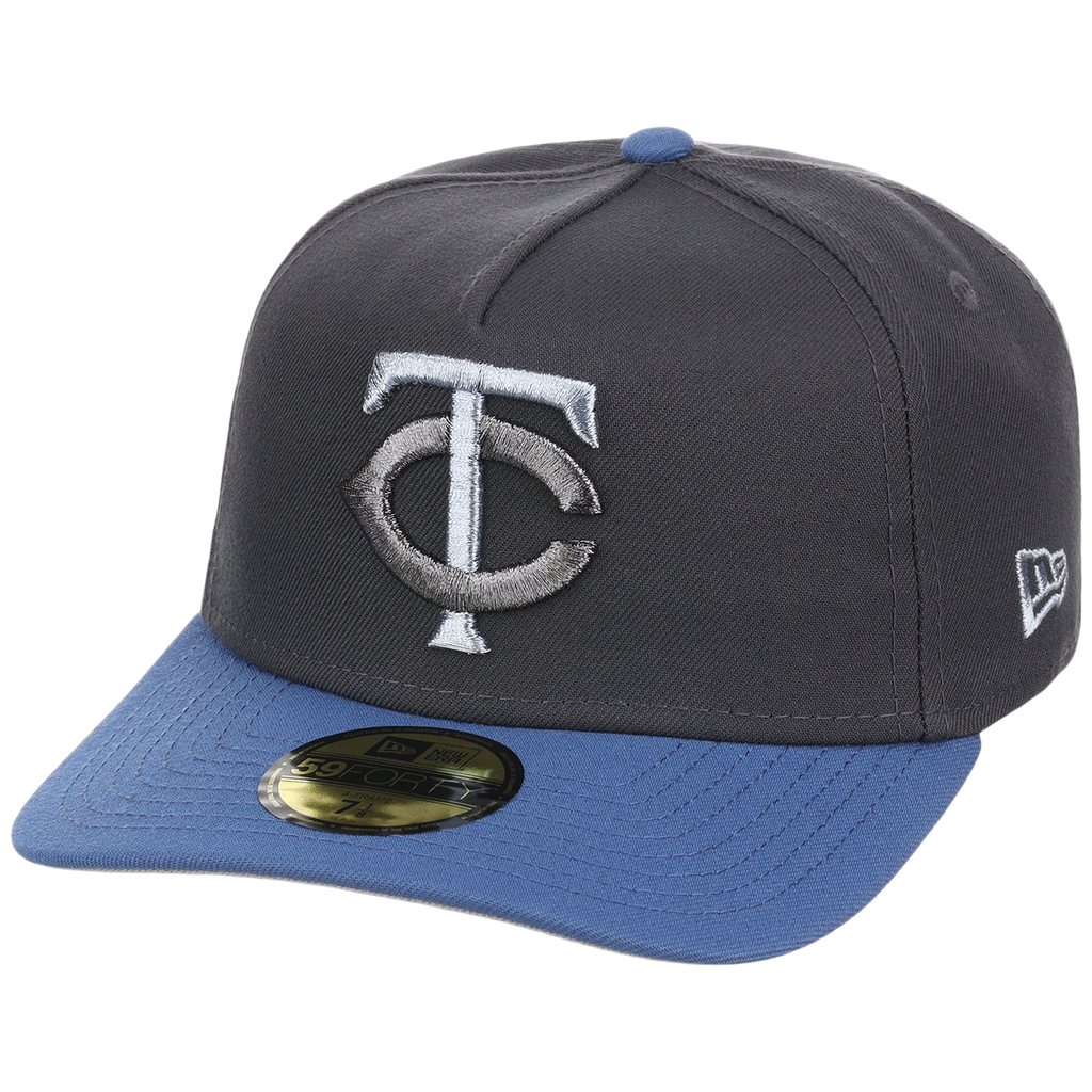 Minnesota Twins MLB Indigo Steel New Era 59FORTY