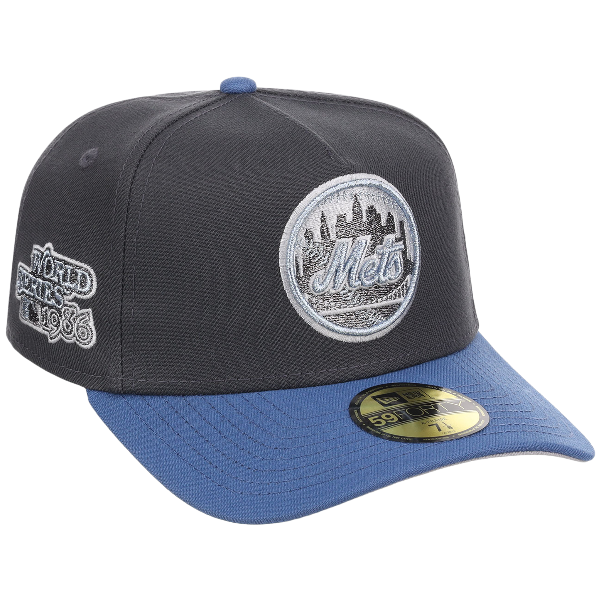 New York Mets MLB Indigo Steel New Era 59FORTY