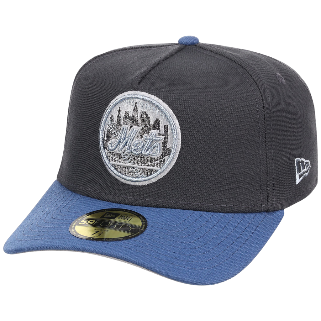 New York Mets MLB Indigo Steel New Era 59FORTY