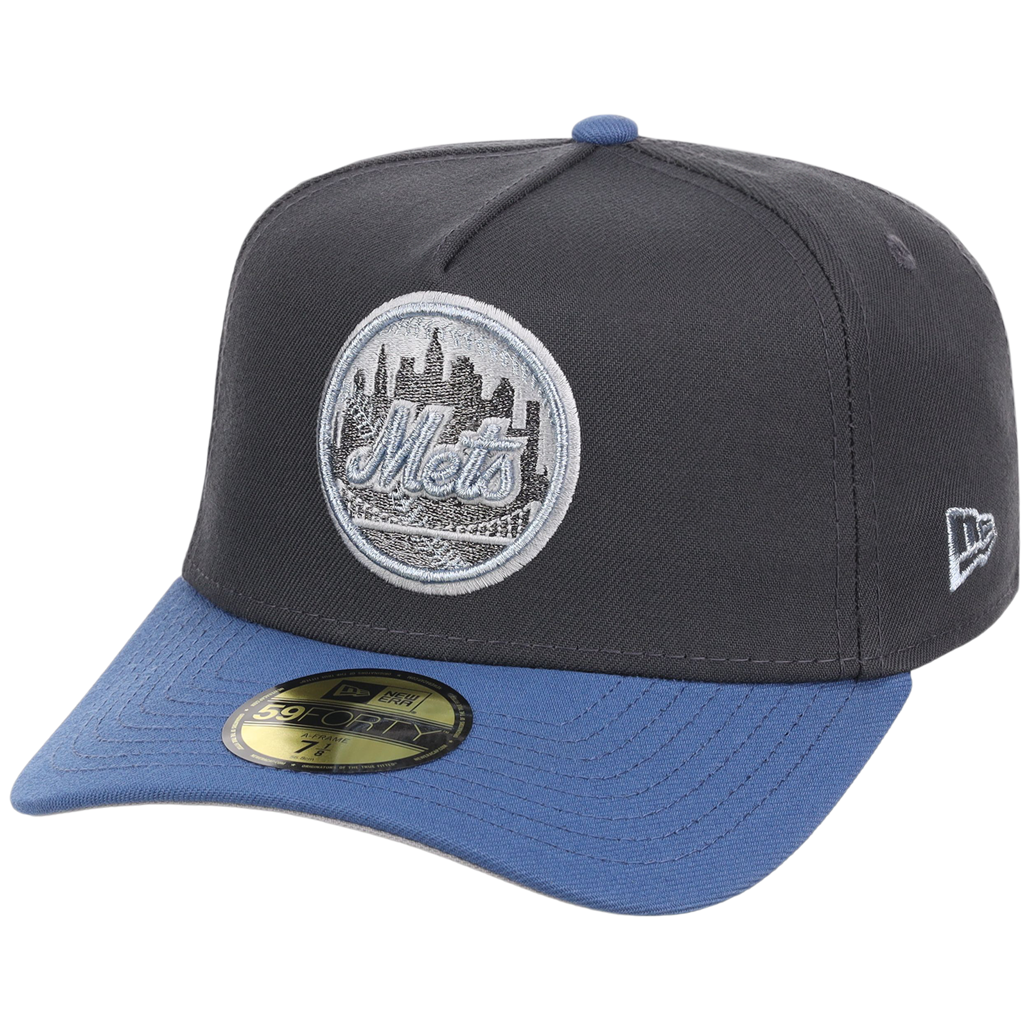 New York Mets MLB Indigo Steel New Era 59FORTY
