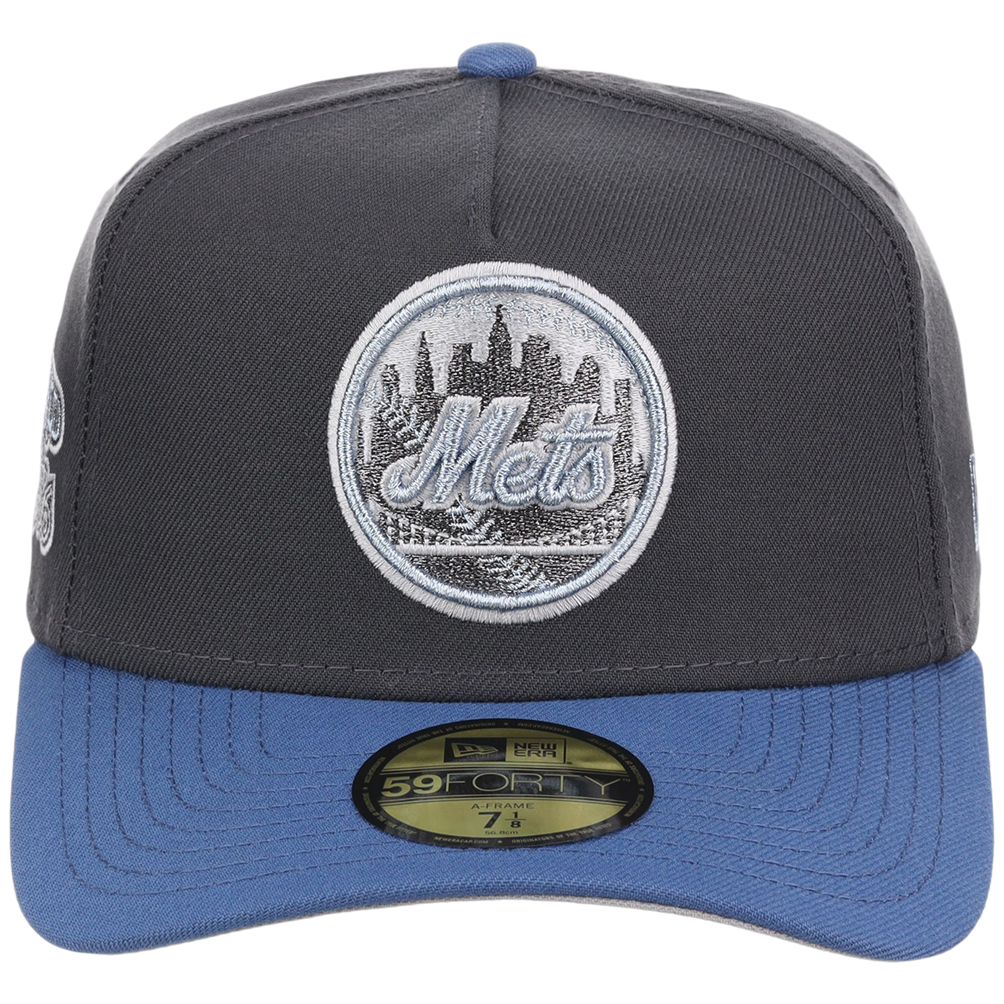 New York Mets MLB Indigo Steel New Era 59FORTY