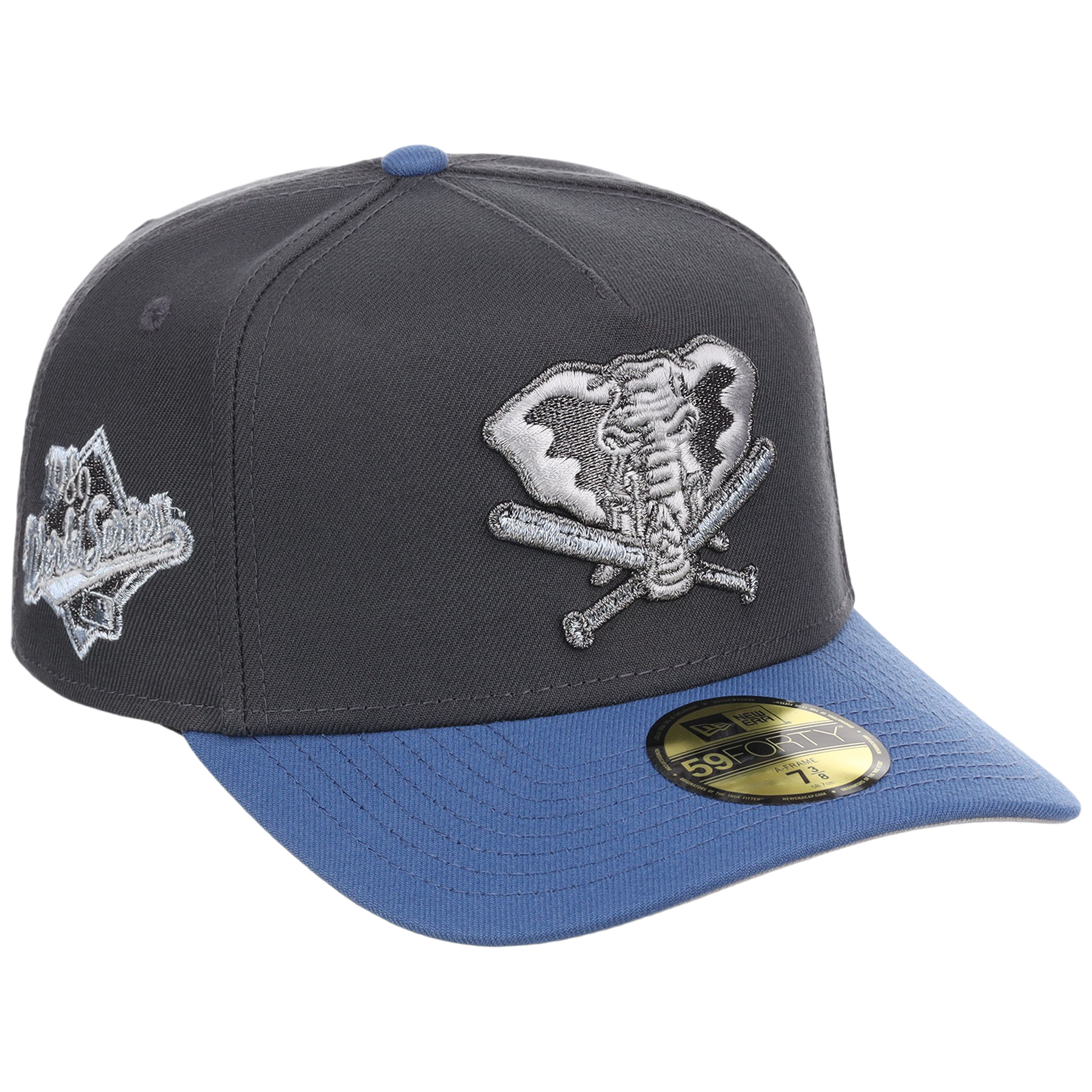Oakland Athletics MLB Indigo Steel New Era 59FORTY