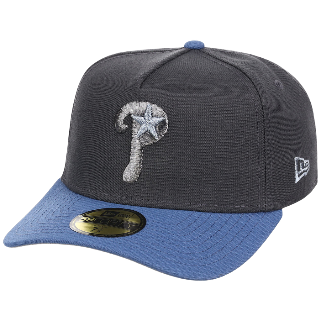 Philadelphia Phillies MLB Indigo Steel New Era 59FORTY