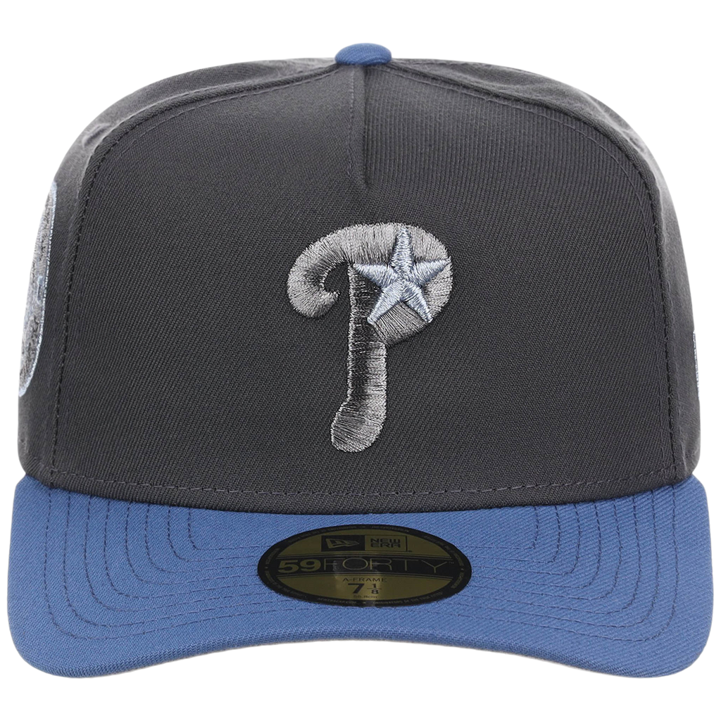 Philadelphia Phillies MLB Indigo Steel New Era 59FORTY