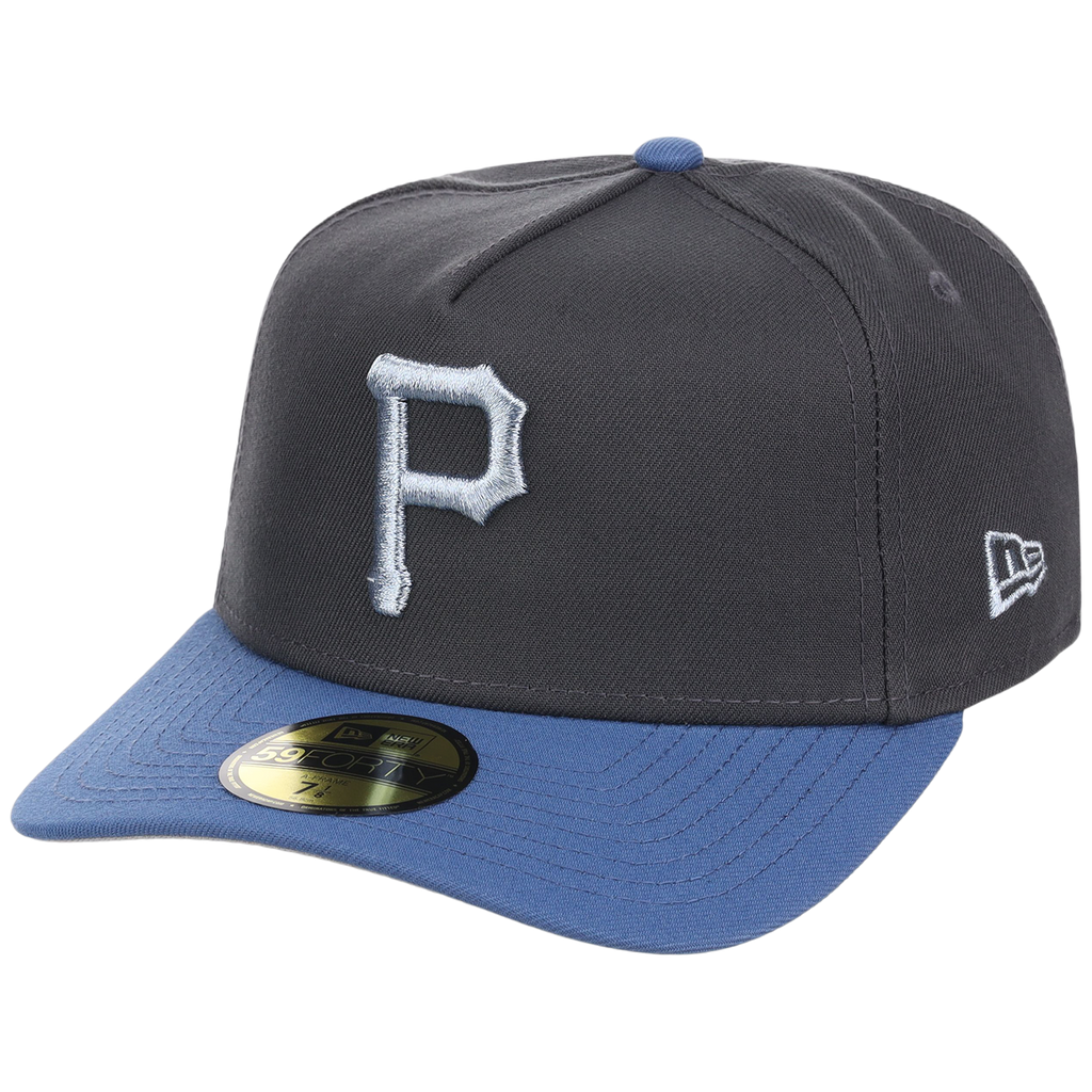 Pittsburgh Pirates MLB Indigo Steel New Era 59FORTY