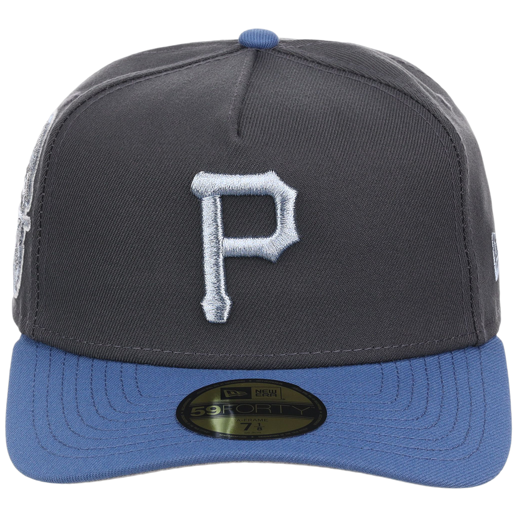 Pittsburgh Pirates MLB Indigo Steel New Era 59FORTY