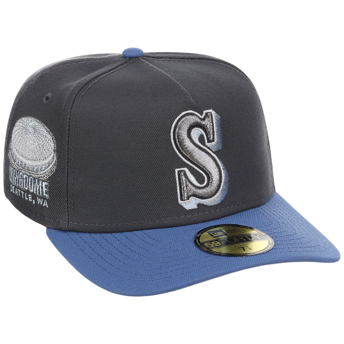 Seattle Mariners MLB Indigo Steel New Era 59FORTY