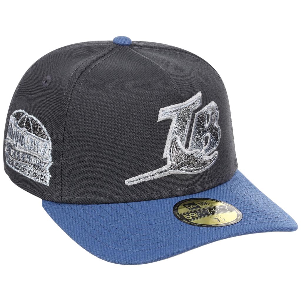 Tampa Bay Rays MLB Indigo Steel New Era 59FORTY