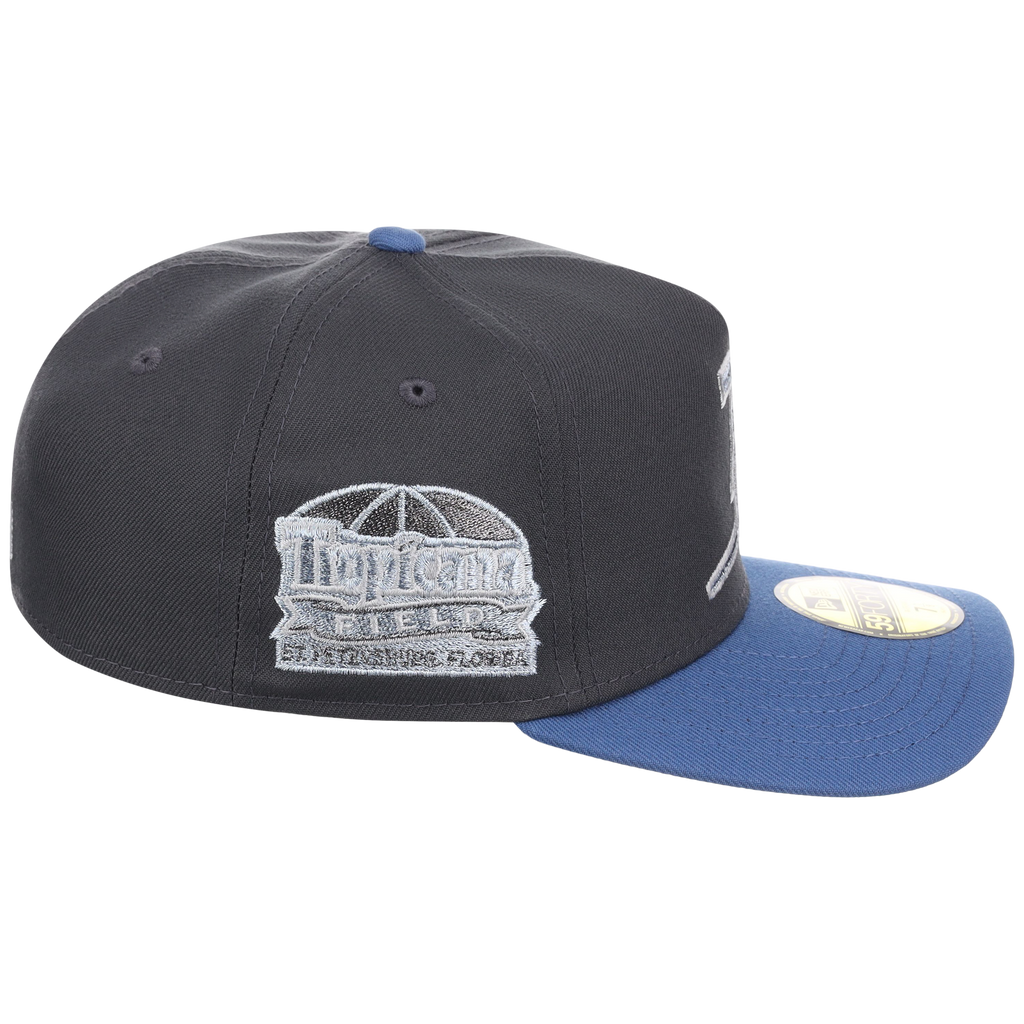 Tampa Bay Rays MLB Indigo Steel New Era 59FORTY