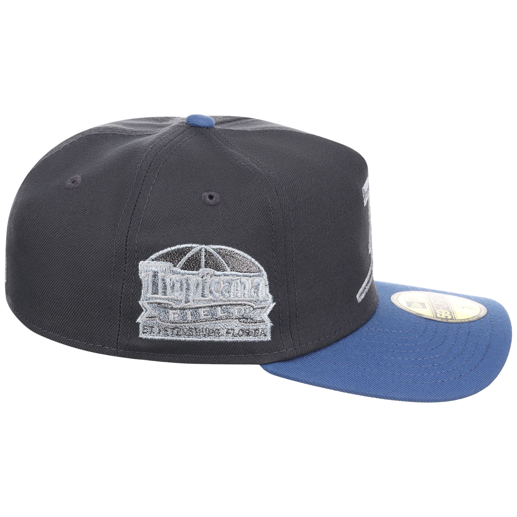 Tampa Bay Rays MLB Indigo Steel New Era 59FORTY