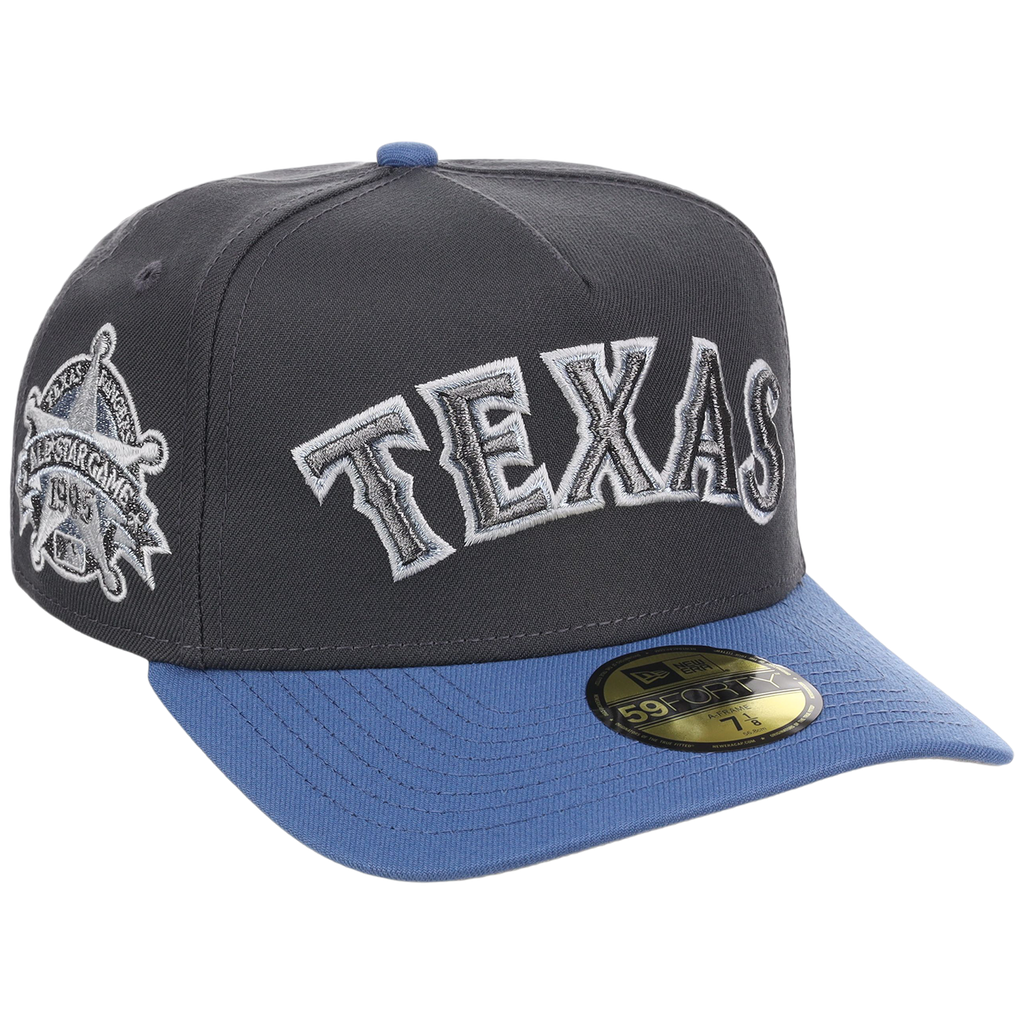 Texas Rangers MLB Indigo Steel New Era 59FORTY