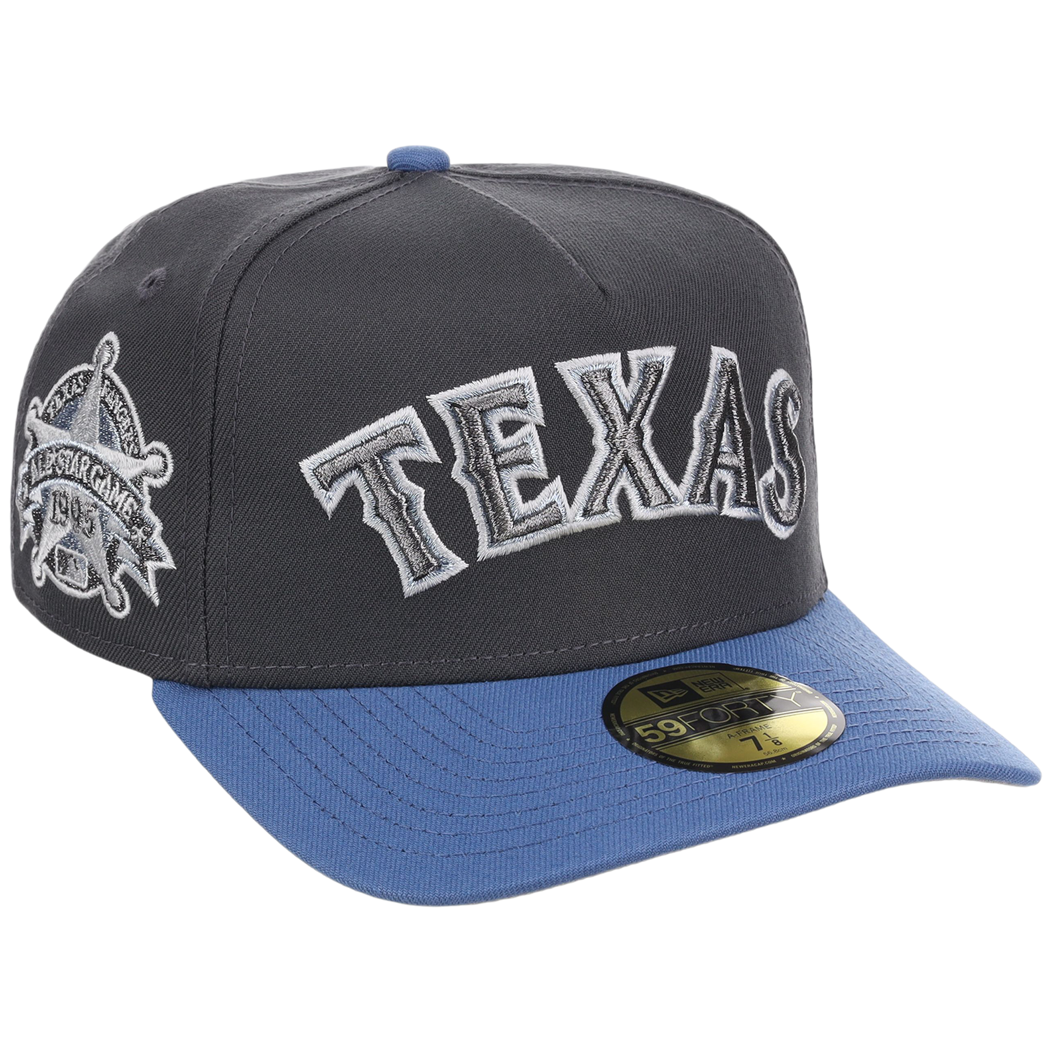 Texas Rangers MLB Indigo Steel New Era 59FORTY