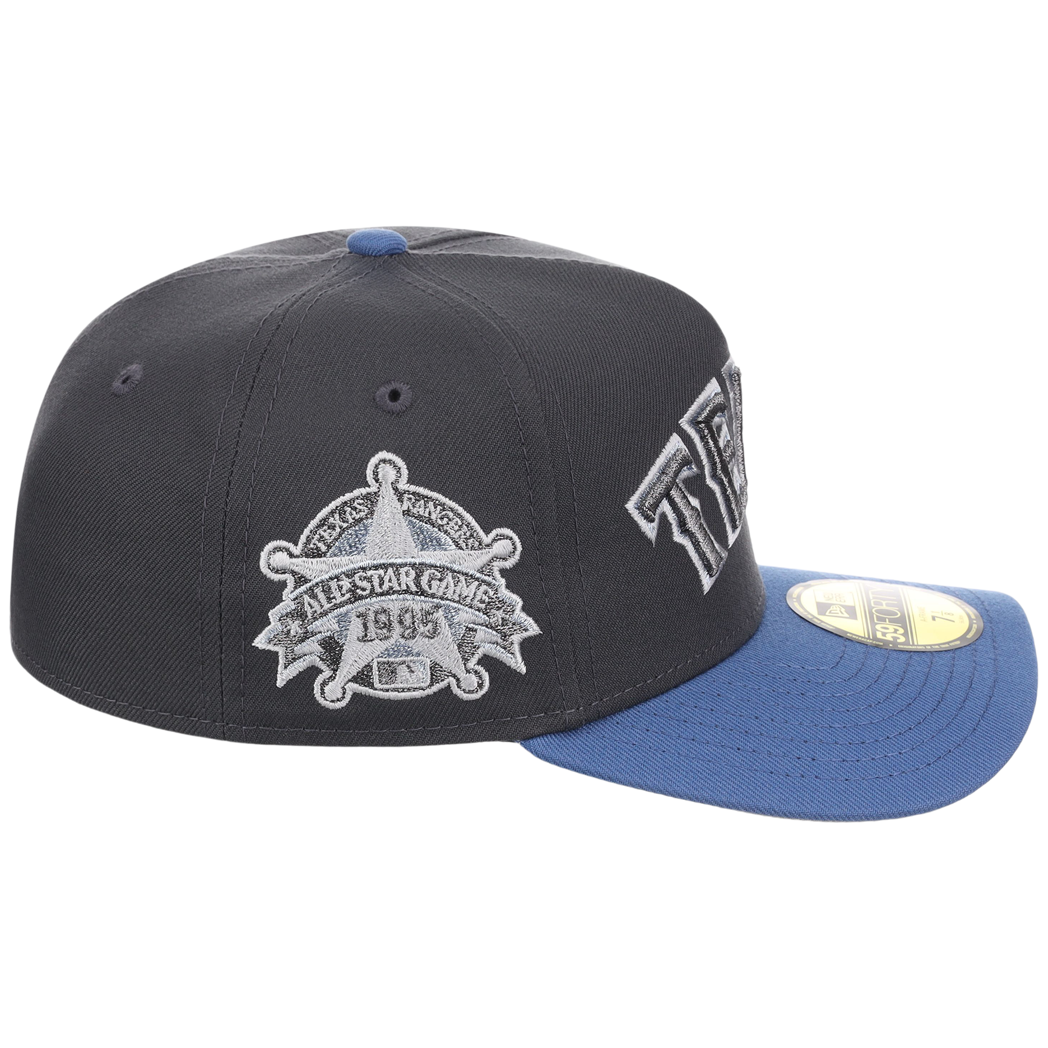 Texas Rangers MLB Indigo Steel New Era 59FORTY
