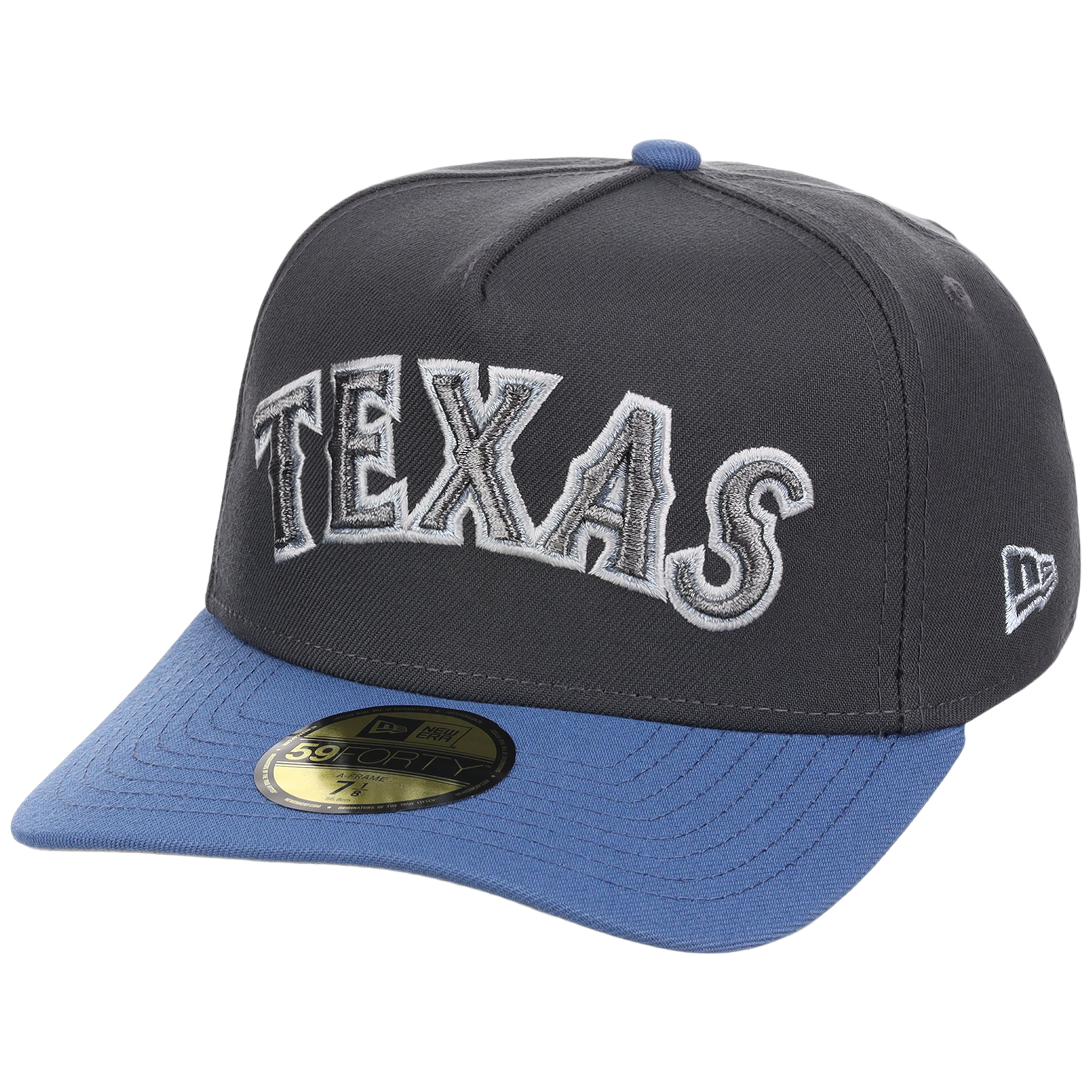 Texas Rangers MLB Indigo Steel New Era 59FORTY