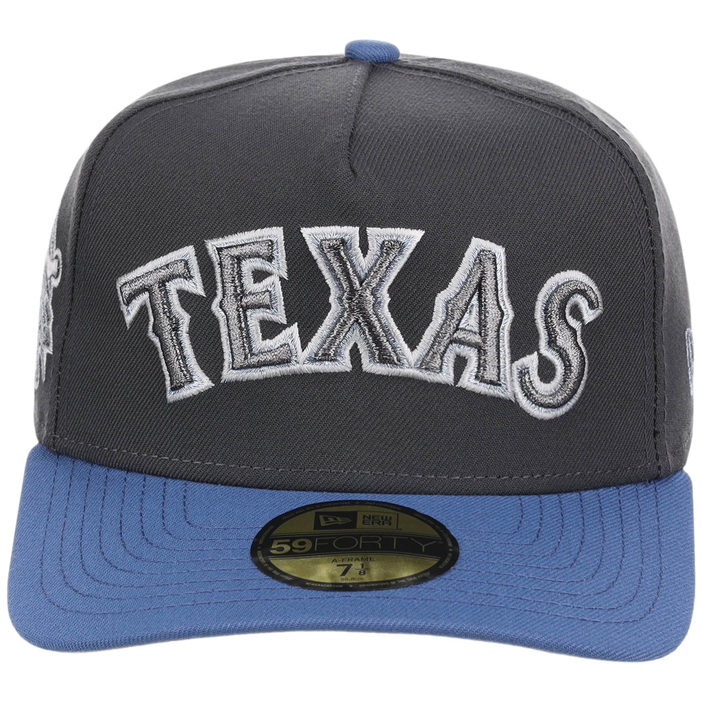 Texas Rangers MLB Indigo Steel New Era 59FORTY