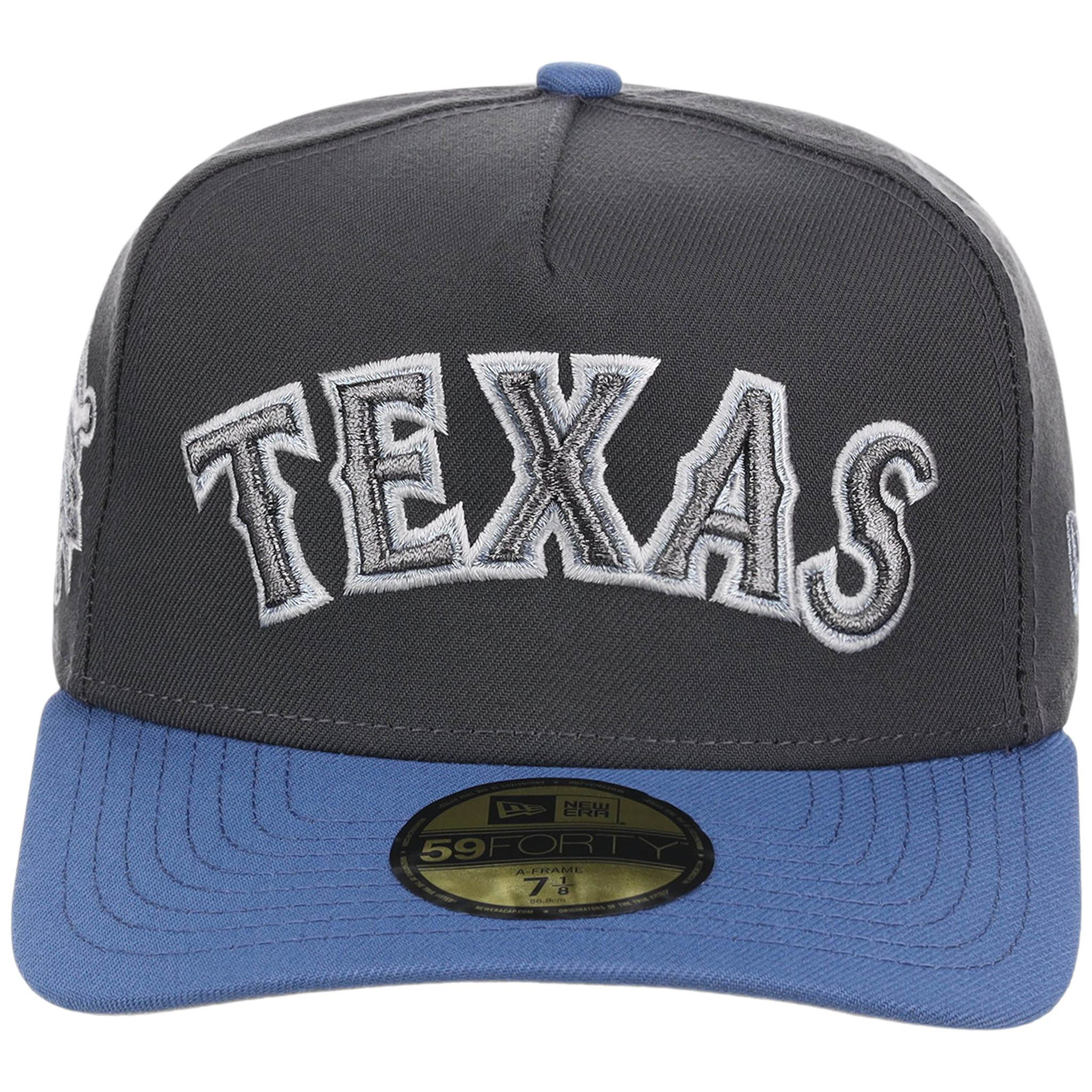 Texas Rangers MLB Indigo Steel New Era 59FORTY
