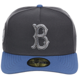 Brooklyn Dodgers MLB Indigo Steel New Era 59FORTY