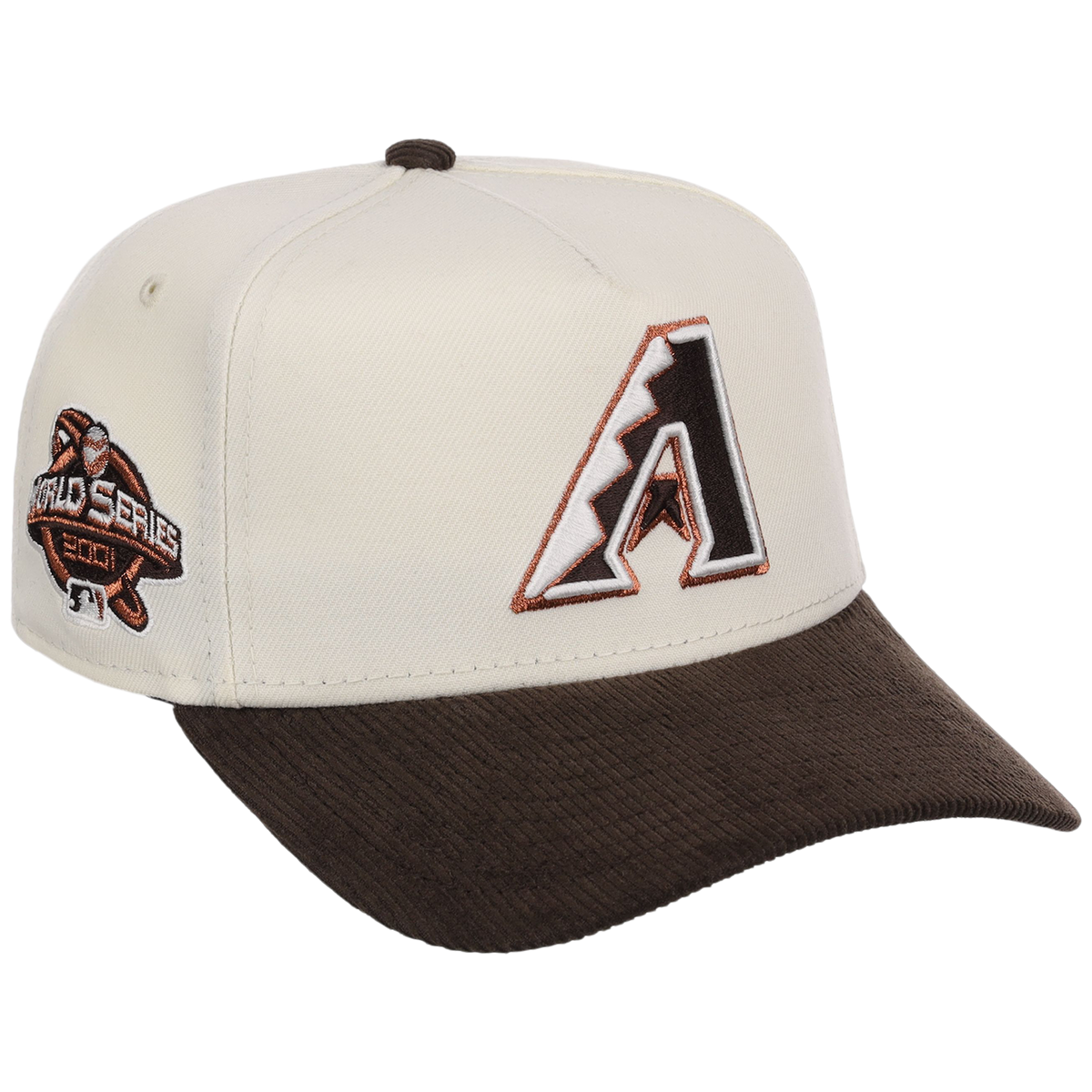 Arizona Diamondbacks MLB Chrome Walnut Cord New Era 59FORTY