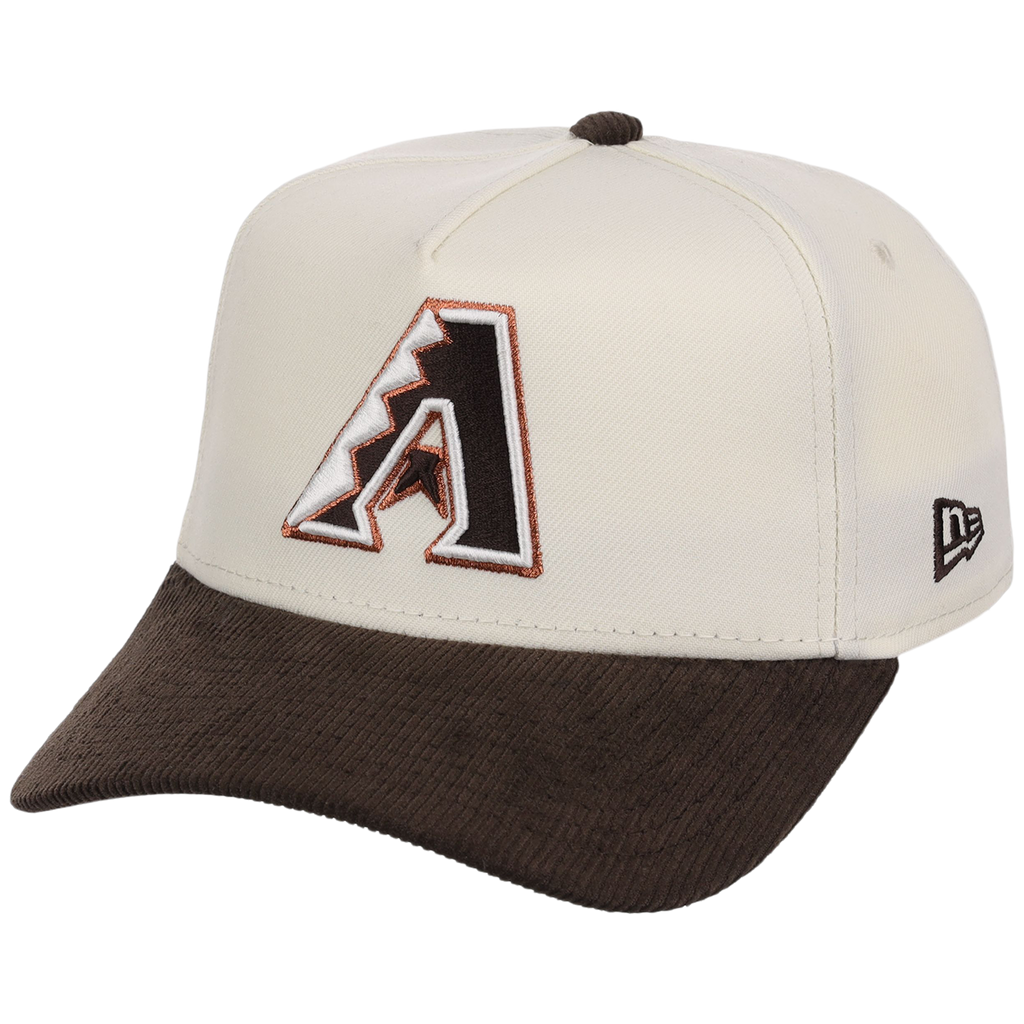 Arizona Diamondbacks MLB Chrome Walnut Cord New Era 59FORTY