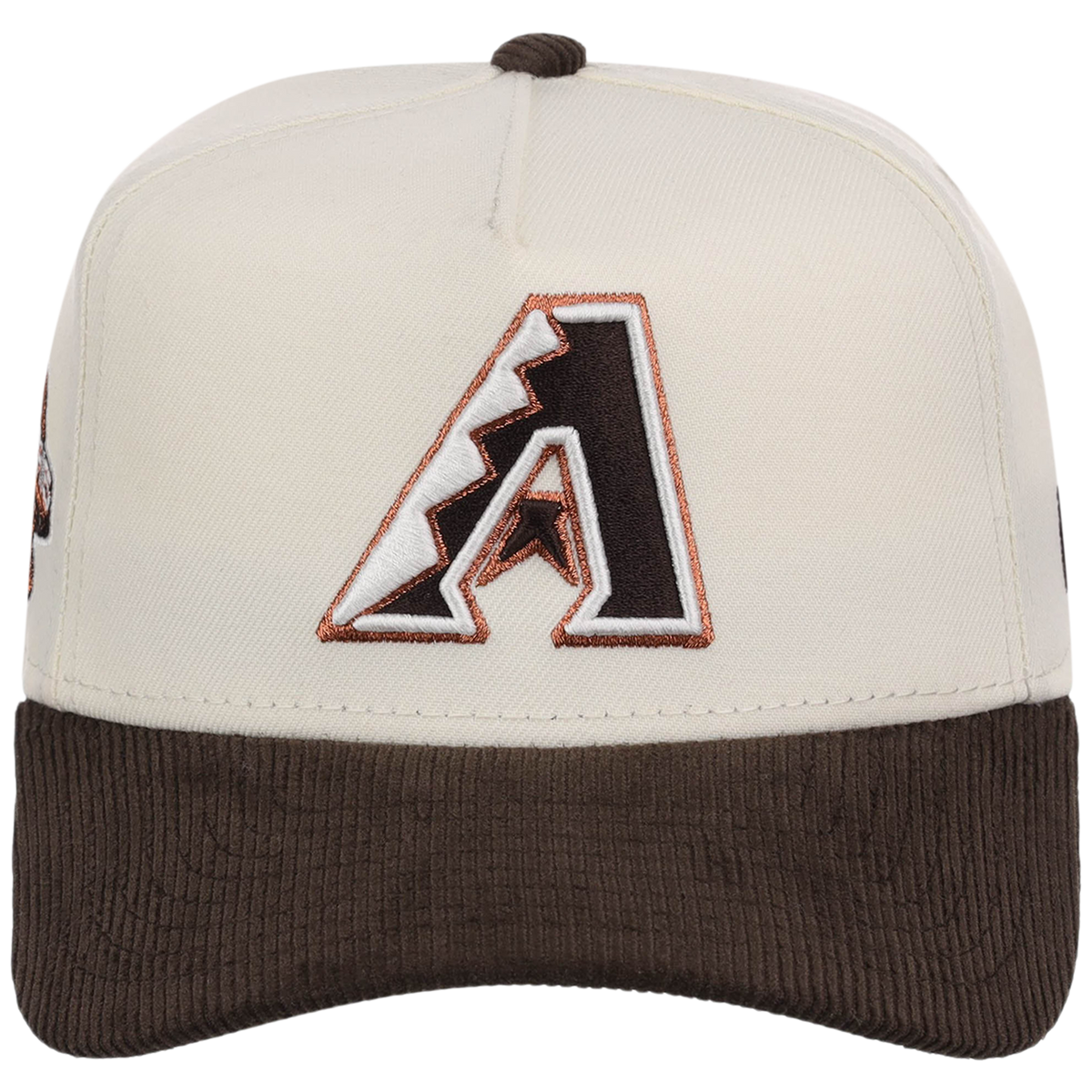 Arizona Diamondbacks MLB Chrome Walnut Cord New Era 59FORTY