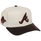 Atlanta Braves MLB Chrome Walnut Cord New Era 59FORTY