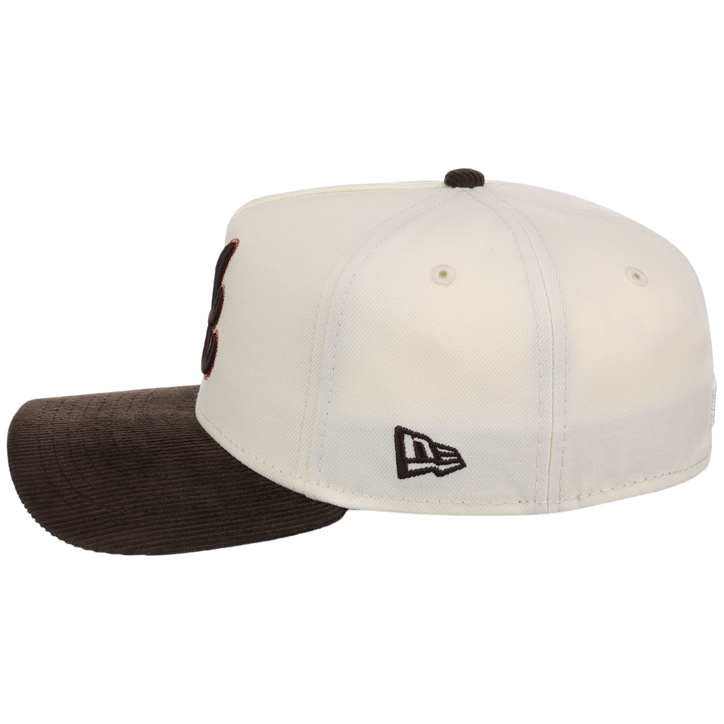 Atlanta Braves MLB Chrome Walnut Cord New Era 59FORTY