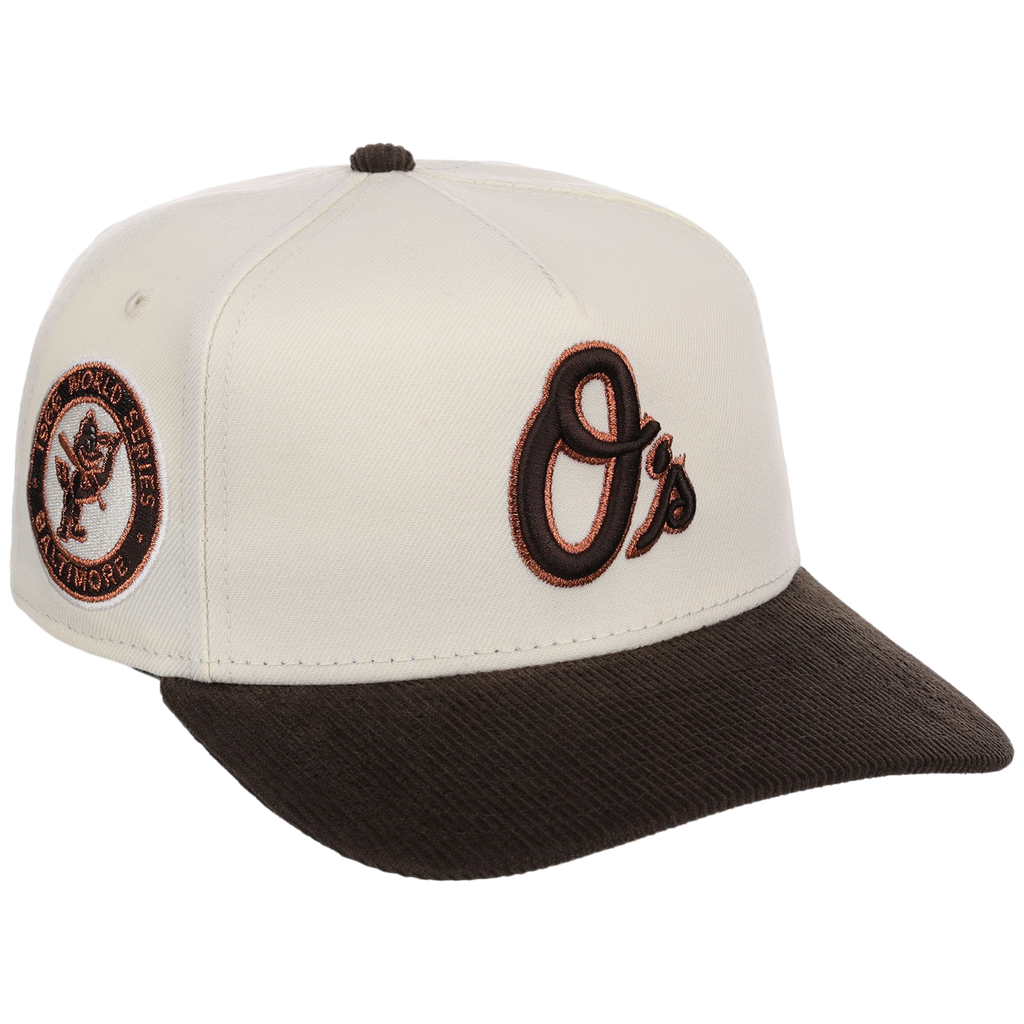 Baltimore Orioles MLB Chrome Walnut Cord New Era 59FORTY