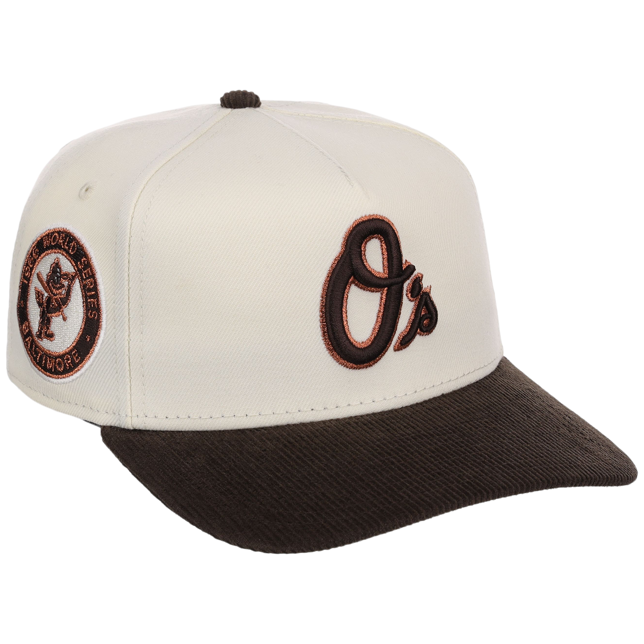 Baltimore Orioles MLB Chrome Walnut Cord New Era 59FORTY
