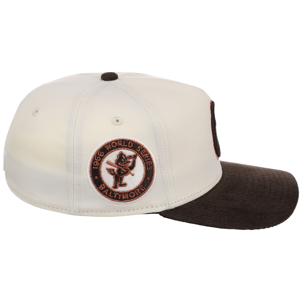 Baltimore Orioles MLB Chrome Walnut Cord New Era 59FORTY