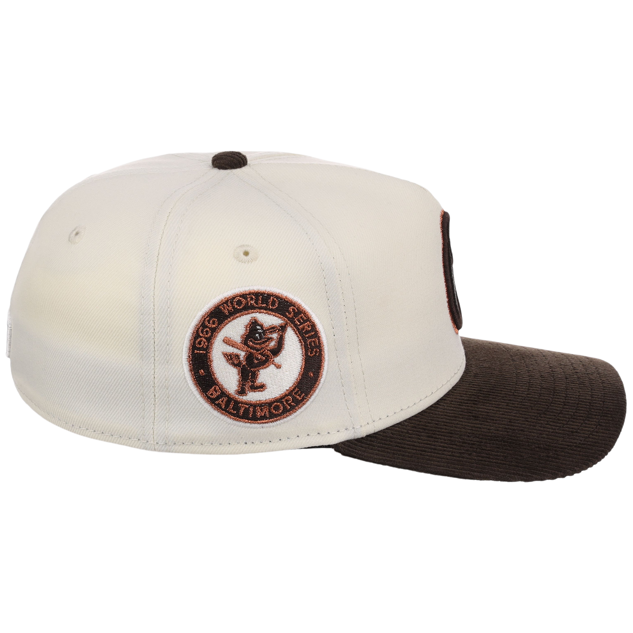 Baltimore Orioles MLB Chrome Walnut Cord New Era 59FORTY