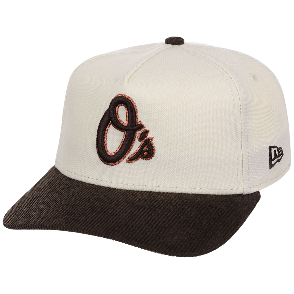 Baltimore Orioles MLB Chrome Walnut Cord New Era 59FORTY