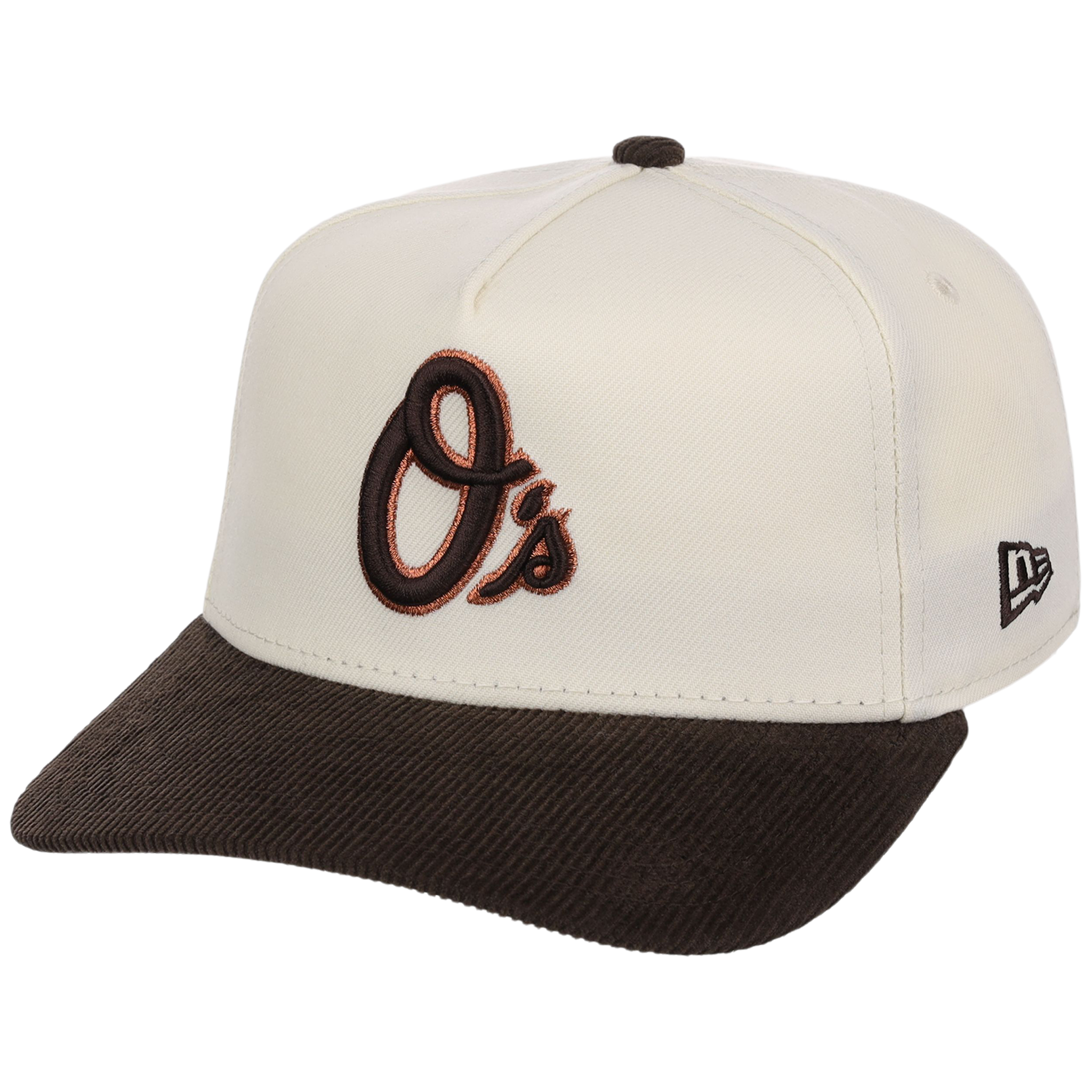 Baltimore Orioles MLB Chrome Walnut Cord New Era 59FORTY