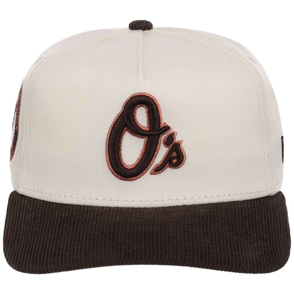 Baltimore Orioles MLB Chrome Walnut Cord New Era 59FORTY