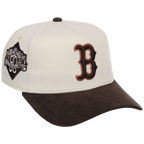 Boston Red Sox MLB Chrome Walnut Cord New Era 59FORTY
