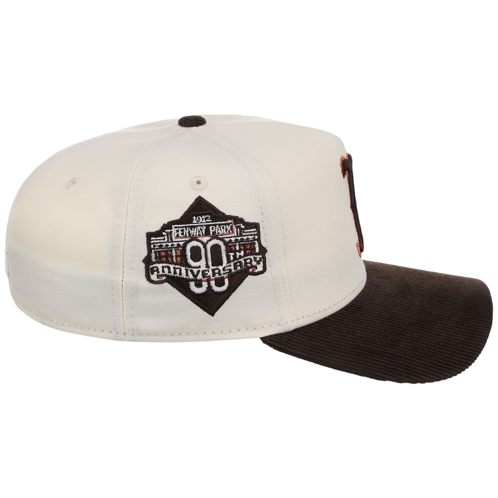 Boston Red Sox MLB Chrome Walnut Cord New Era 59FORTY
