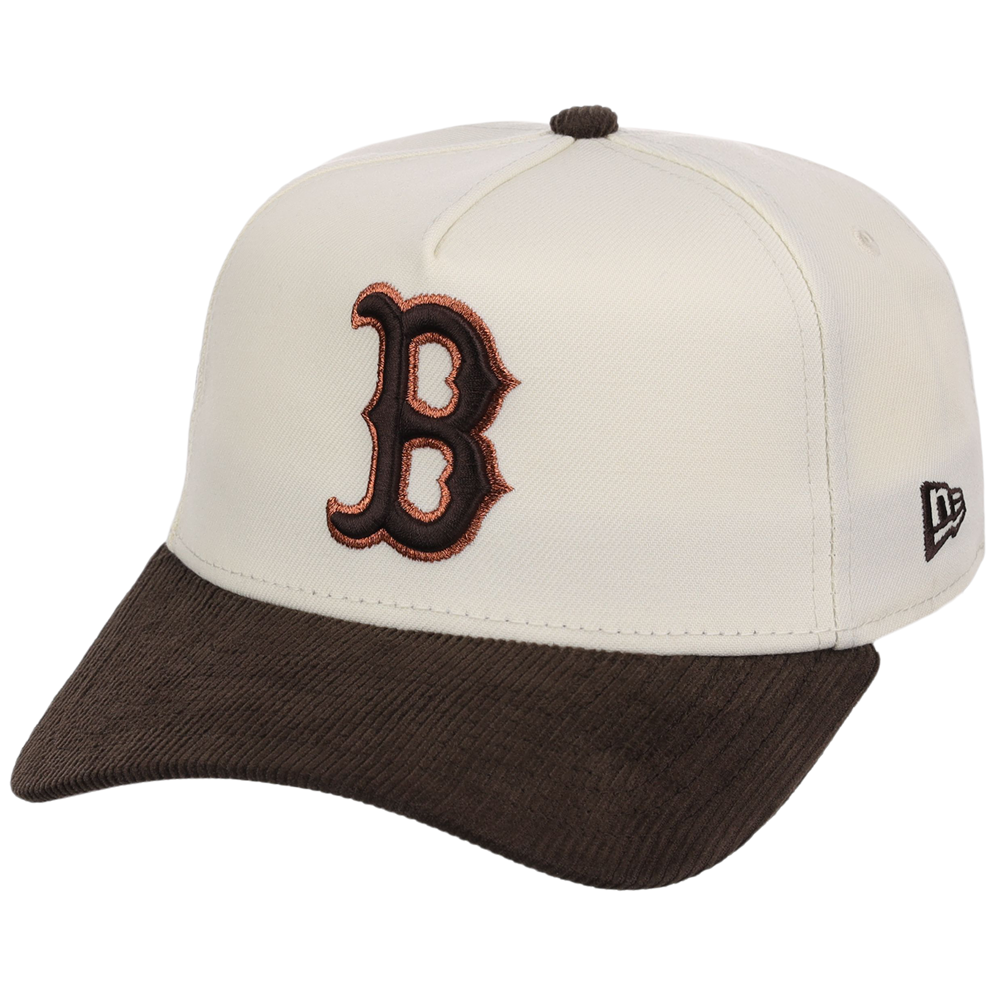 Boston Red Sox MLB Chrome Walnut Cord New Era 59FORTY